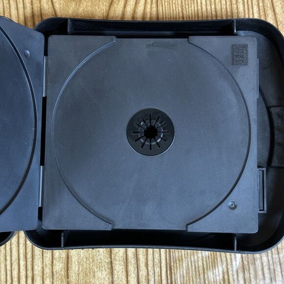 Laserline CD DVD Game Hard Flip Case Holds 12 Discs Gaming Holder PS5‎ Xbox Case - Picture 5 of 10